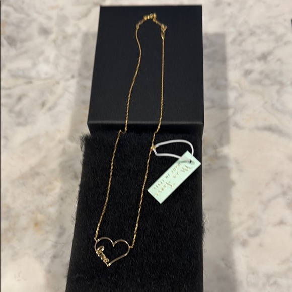 Elegant Gold Heart Necklace